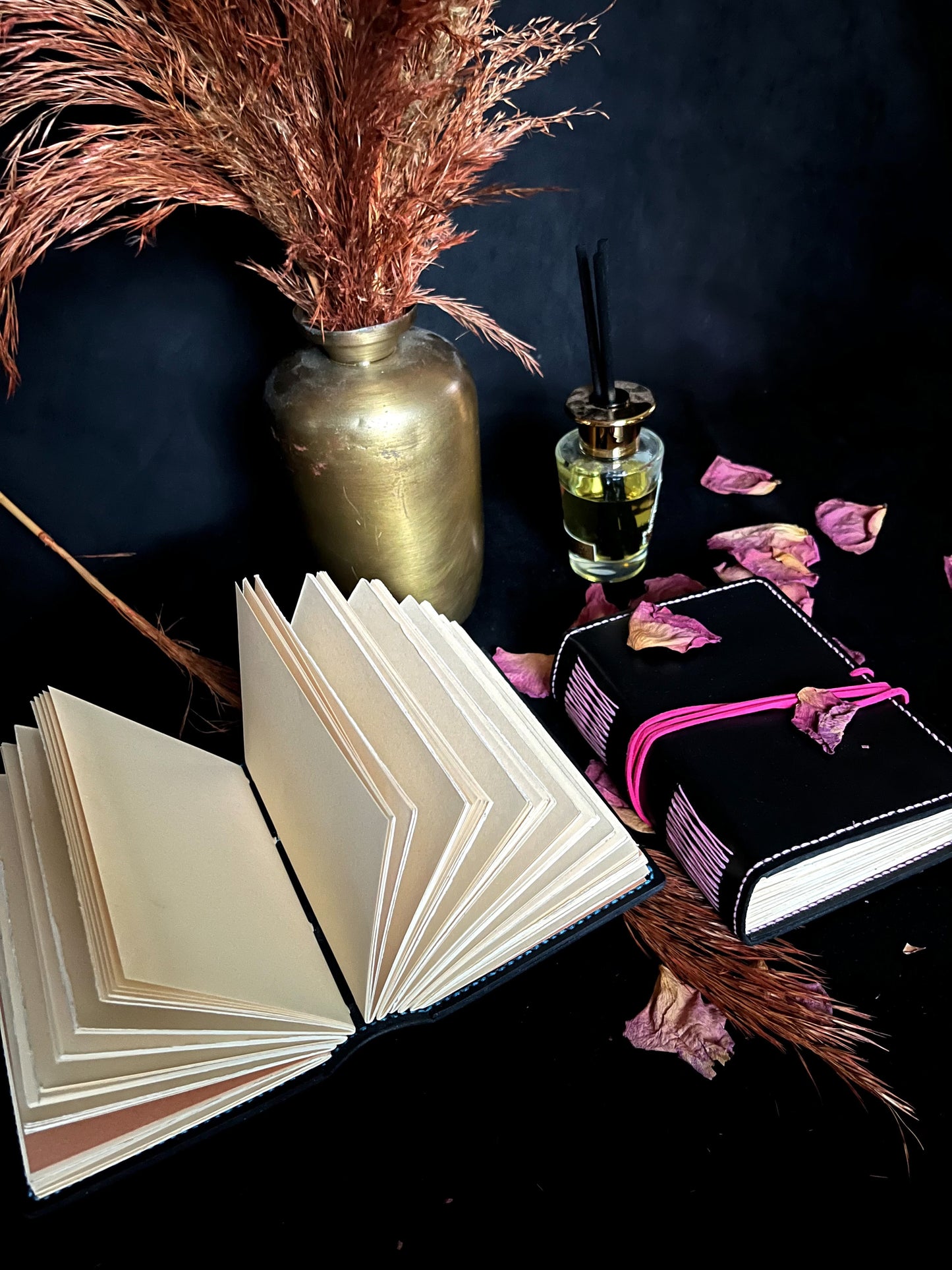 Leather notebook with your choice of color