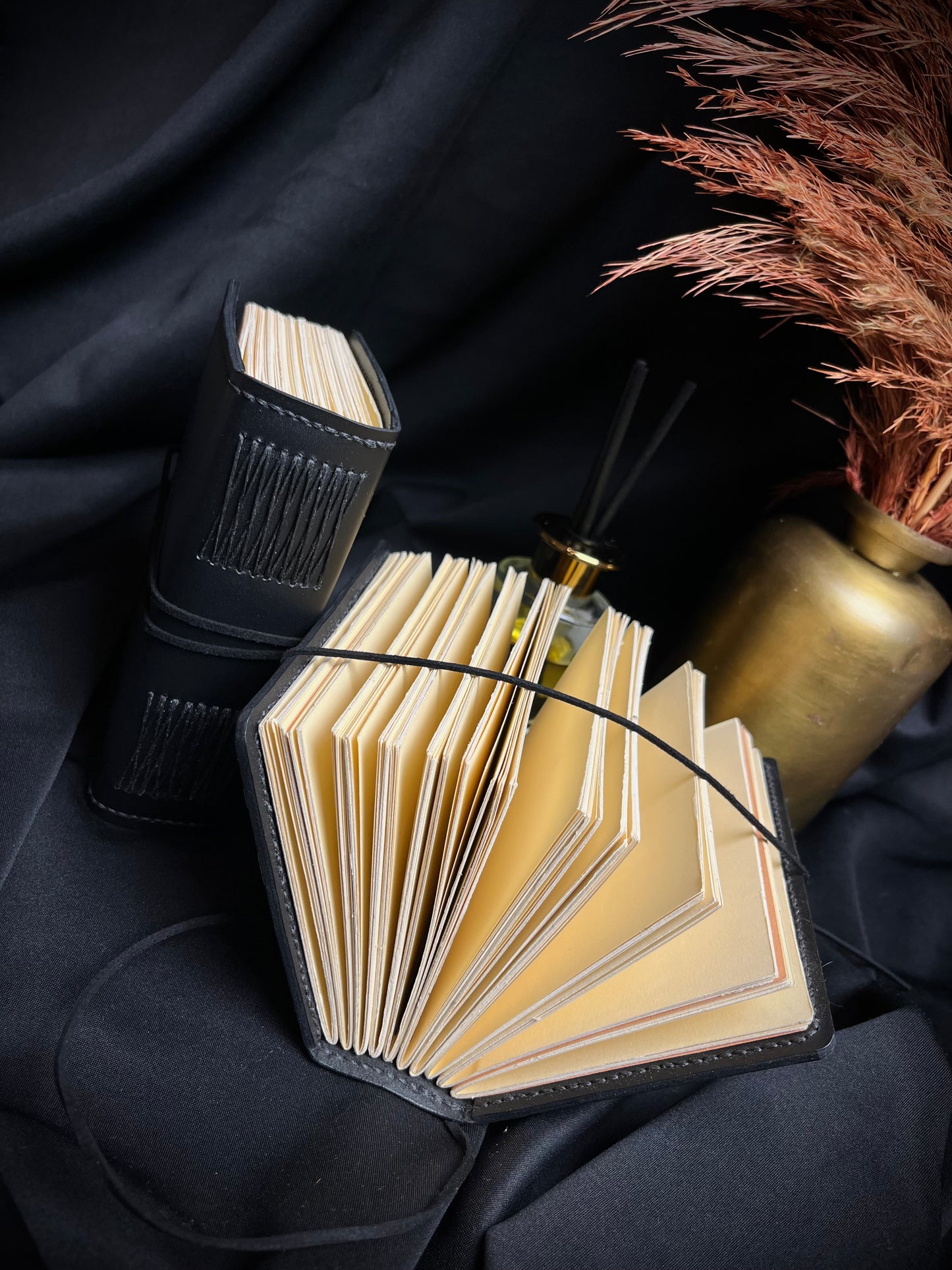 Leather notebook with your choice of color