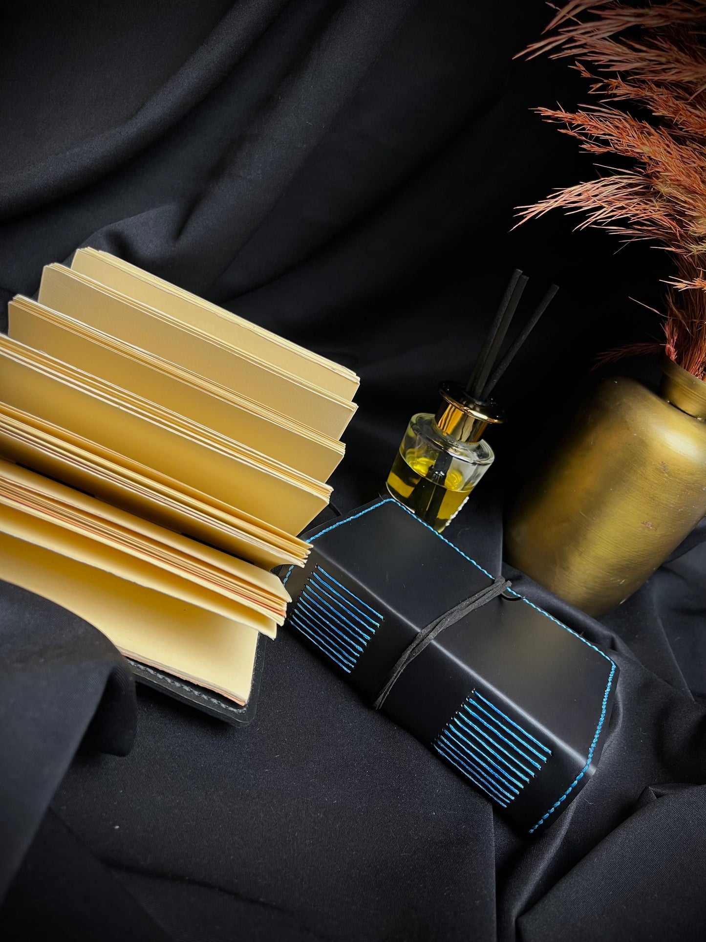 Leather notebook with your choice of color