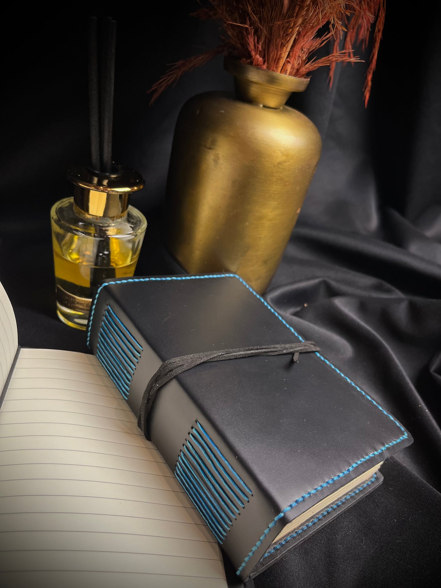 Leather notebook with your choice of color